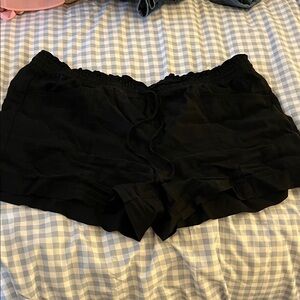 LOFT High Waist Black Women's Shorts